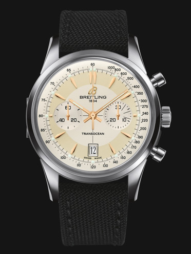 The durable fake Breitling Transocean AB015412 watches are made from stainless steel.