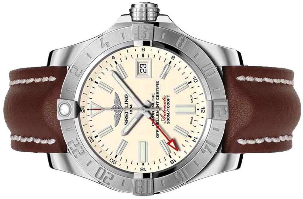 The sturdy fake Breitling Avenger A3239011 watches are made from stainless steel.