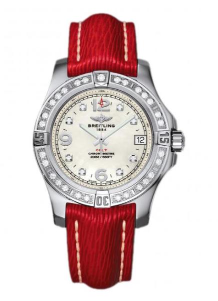 The sturdy fake Breitling Colt A7438953 watches are made from stainless steel.