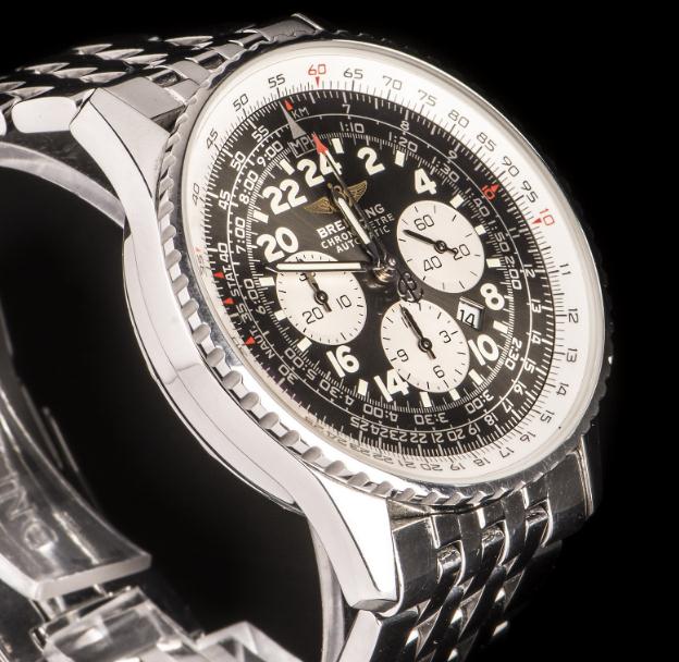 The durable fake Breitling Navitimer watches are made from stainless steel.