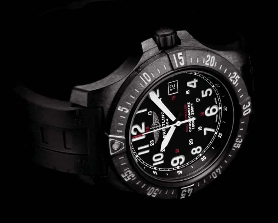 The sturdy replica Breitling Colt X74320E4 watches are made from Breitlight®.