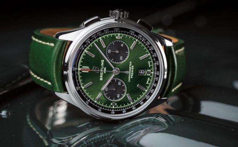 Introduction Of Special Fake Breitling Premier B01 Chronograph 42 Bentley British Racing Green Watches UK
