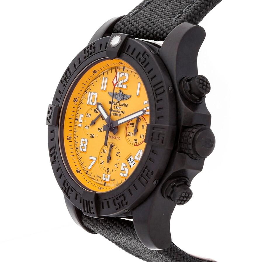 The 45mm fake watch is waterproof.