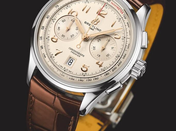 After 80 Years The 2023 Luxury Breitling Premier Chronograph Fake Watches UK Makes Its Return